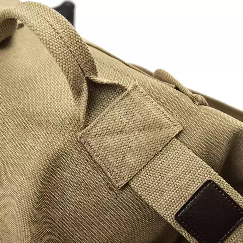 Mochila de Viagem de Grande Capacidade Mochila Mochila de Montanhismo Bagagem Masculina Canvas Bucket Shoulder Bags for Boys, Men Backpacks