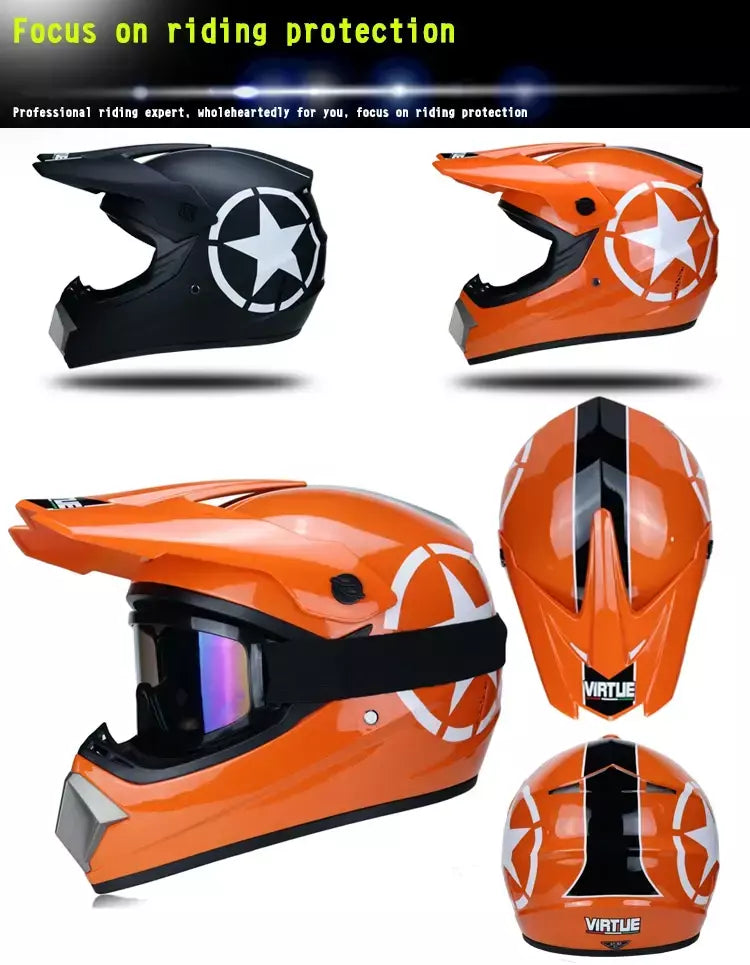 Capacete de segurança para motocross, casco para motocross, bicicleta, downhill, atv, cross, criança, motocicleta, dot abs, 1kg, unissex