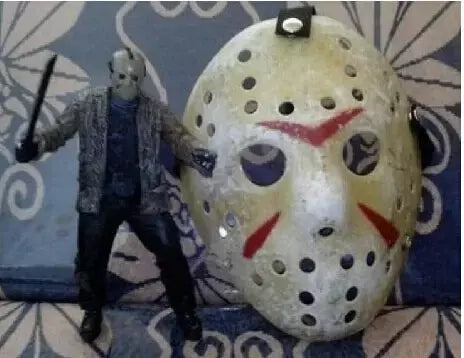 1 pçs/lote Black Friday NO.13 Jason Mask Voorhees Freddy hóquei festival festa Halloween masquerade (tamanho adulto) Máscaras 100 gramas