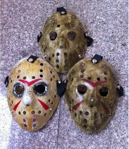 1 pçs/lote Black Friday NO.13 Jason Mask Voorhees Freddy hóquei festival festa Halloween masquerade (tamanho adulto) Máscaras 100 gramas