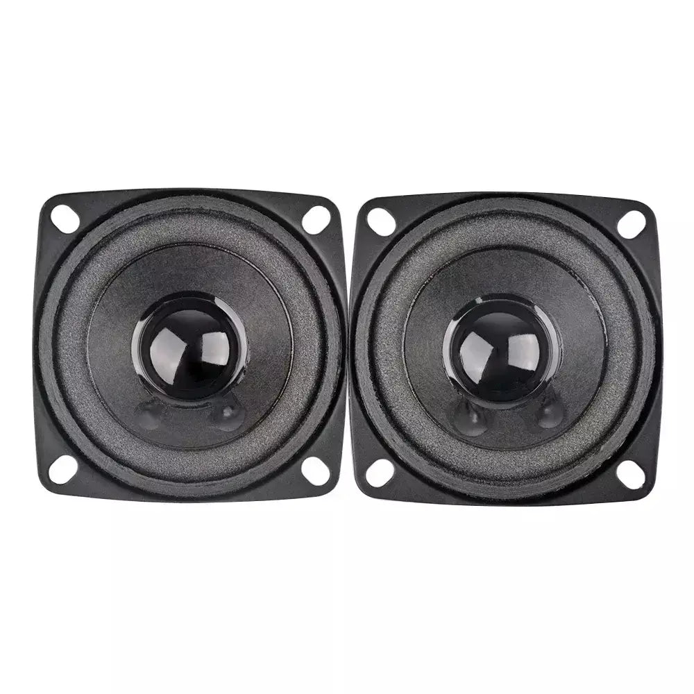 Aiyima 2 pçs 2 Polegada alto-falante de áudio portátil 4 ohm 8 ohm 10w mini alto-falante de som de gama completa diy alto-falante multimídia home theater