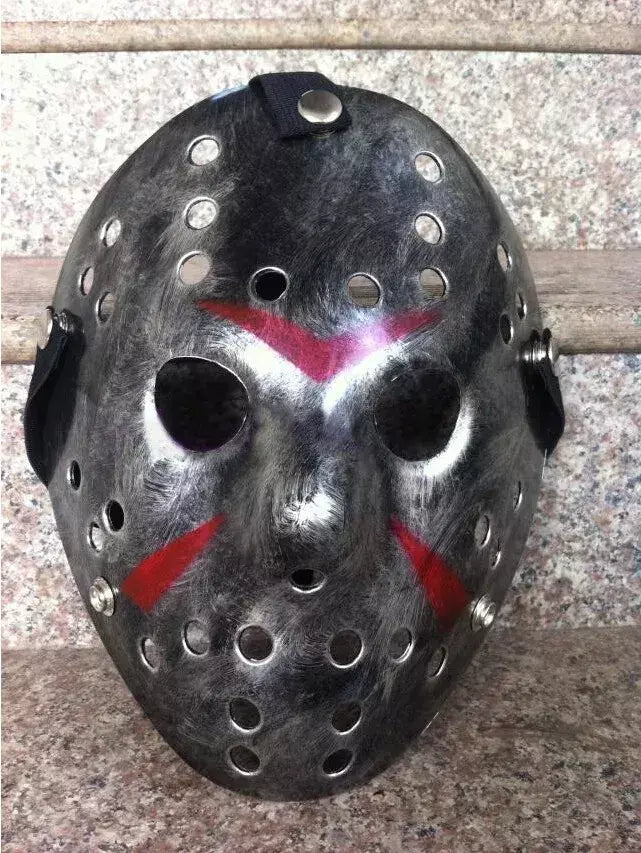 1 pçs/lote Black Friday NO.13 Jason Mask Voorhees Freddy hóquei festival festa Halloween masquerade (tamanho adulto) Máscaras 100 gramas
