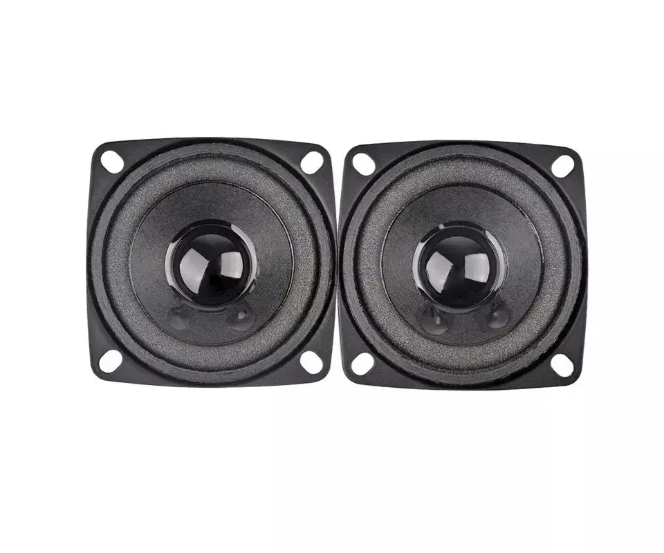 Aiyima 2 pçs 2 Polegada alto-falante de áudio portátil 4 ohm 8 ohm 10w mini alto-falante de som de gama completa diy alto-falante multimídia home theater