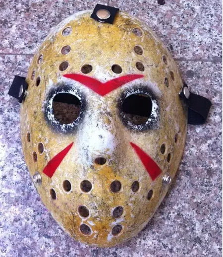 1 pçs/lote Black Friday NO.13 Jason Mask Voorhees Freddy hóquei festival festa Halloween masquerade (tamanho adulto) Máscaras 100 gramas