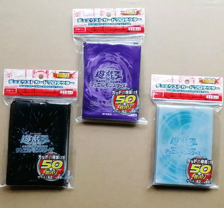 50 unidades/conjunto Yu-Gi-Oh! Mangas de cartão Anime Yugioh Super Polimerização Série Jogos de Tabuleiro Mangas de Cartão Barreira de Cartão Protetor de Cartões