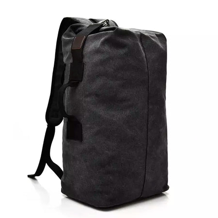 Mochila de Viagem de Grande Capacidade Mochila Mochila de Montanhismo Bagagem Masculina Canvas Bucket Shoulder Bags for Boys, Men Backpacks