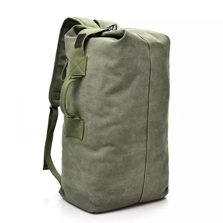 Mochila de Viagem de Grande Capacidade Mochila Mochila de Montanhismo Bagagem Masculina Canvas Bucket Shoulder Bags for Boys, Men Backpacks
