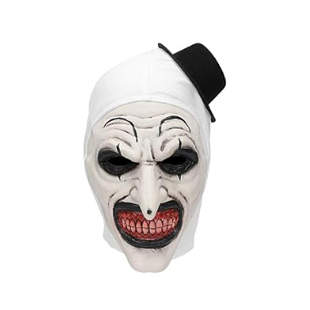 EYFL-Halloween Máscara Terrível Máscara de Palhaço Assassino Assustador Joker Traje Halloween Horror Máscara Assustadora para Adultos Homens Mulheres