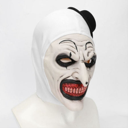 EYFL-Halloween Máscara Terrível Máscara de Palhaço Assassino Assustador Joker Traje Halloween Horror Máscara Assustadora para Adultos Homens Mulheres