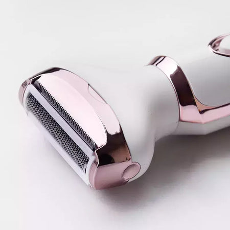 Depilador elétrico indolor para mulheres, biquíni, sobrancelha, nariz, senhora aparador, remoção facial do cabelo, cara, corpo, Shaver fêmea, Depilator, 4 em 1