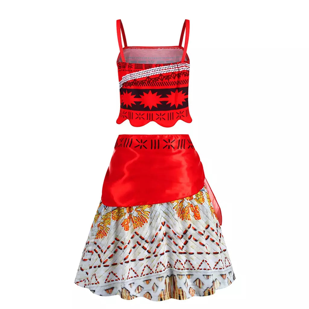 Moana vaiana meninas vestido cosplay traje fantasia carnaval moanas casual festa de aniversário vestidos crianças roupas trajes de natal