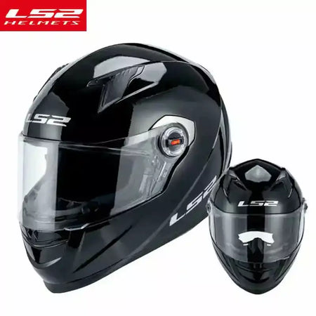 Ls2 rosto cheio capacete da motocicleta das mulheres dos homens capacete de motocross de alta resistência abs escudo 3c aprovado acessórios da motocicleta ff358