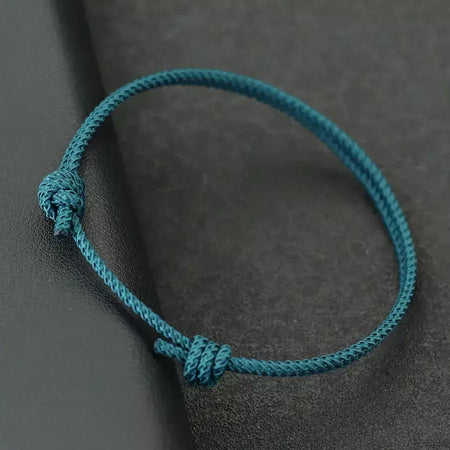 Novo artesanal pulseira de corda de natal unissex ajustável corda fina braslet amizade jóias casuais acessórios versáteis jooias