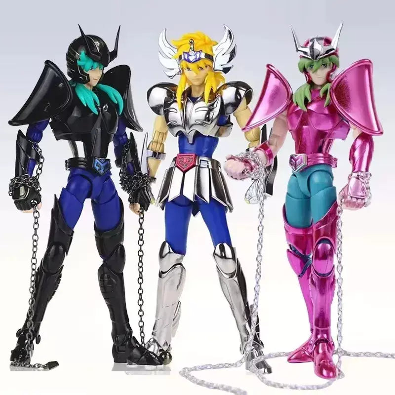 Grandes brinquedos gt saint seiya mito pano ex andromeda shun hyoga cygnus v1 25th bronze hades cavaleiros do zodíaco figura de ação em estoque
