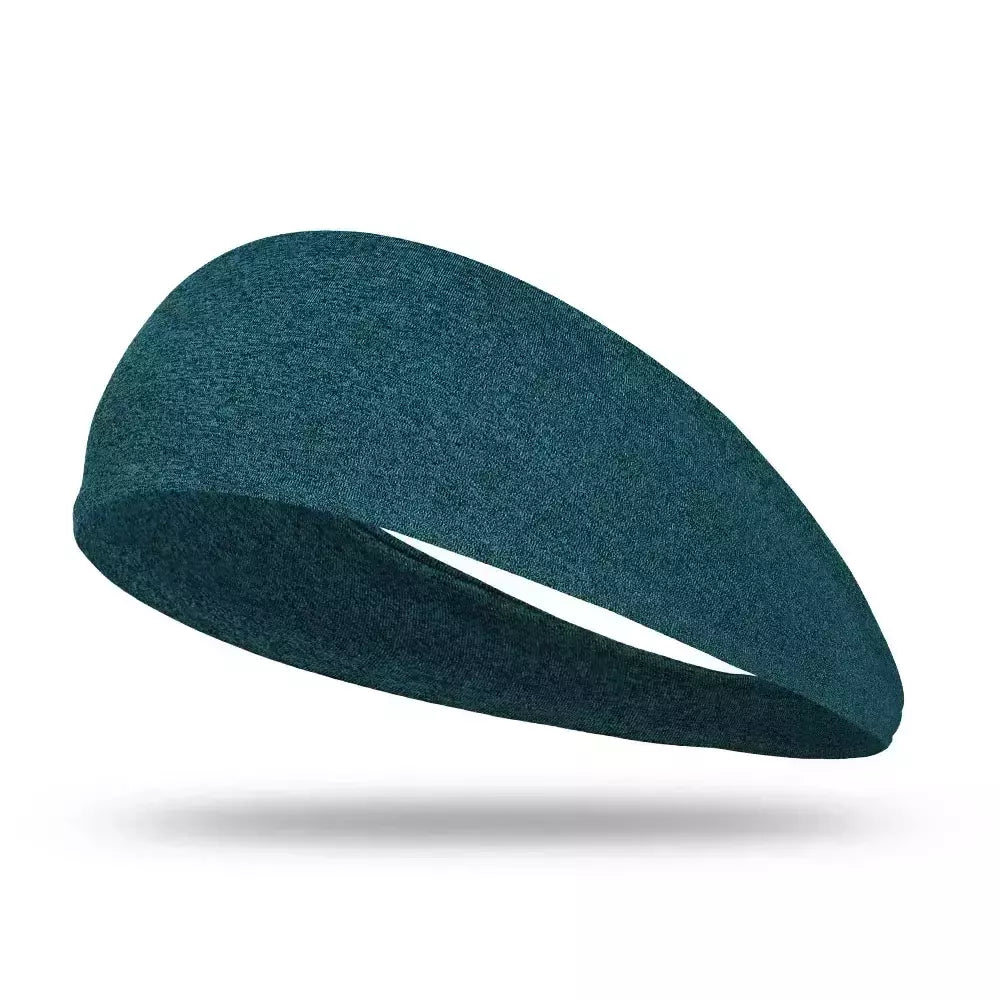Elastic Absorbent Sports Headband para homens e mulheres, bandagem de cabelo, suor, corrida, fitness, ciclismo, corrida, tênis, ioga, academia