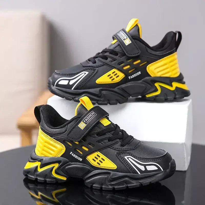 Crianças tênis para meninas meninos respirável esportes tênis de corrida crianças plana casual ao ar livre estudante escola tênis Size28-40