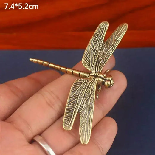 Simulação de bronze mantis ornamento antigo estatuetas de insetos em miniatura decorações de mesa artesanato chá animal de estimação feng shui colecionáveis