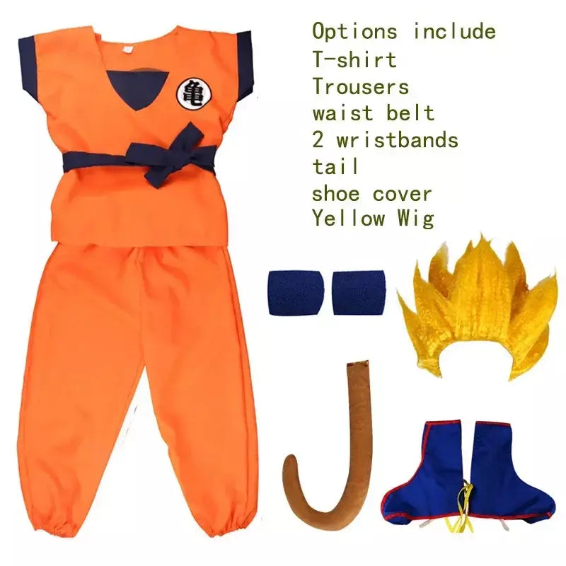 2025 traje cosplay goku super saiyan cosplay uomini adultos tute anime costumi di carnevale di halloween