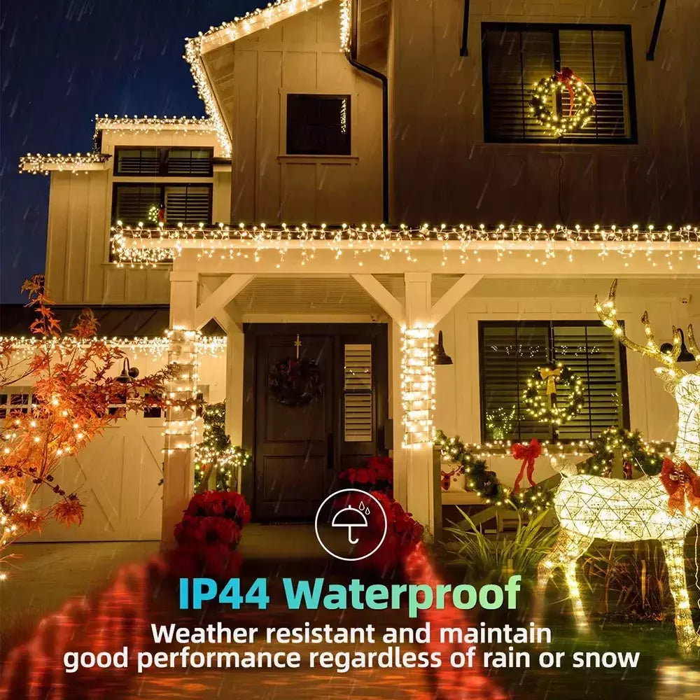 Led solar luz da corda ao ar livre jardim luzes de fadas led cintilação lâmpada à prova dwaterproof água para decoração festa natal 3.5m guirlandas jardim