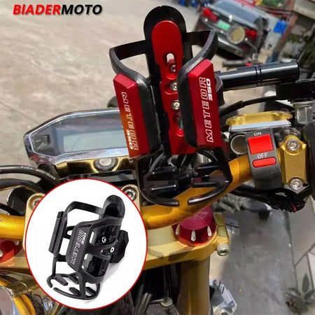 Motocicleta Bebidas Água Garrafa Gaiola, Titular Cup Drink, Sdand Mount, Royal Enfield 350 Meteor 350 METEOR350 Rotação de 360 graus