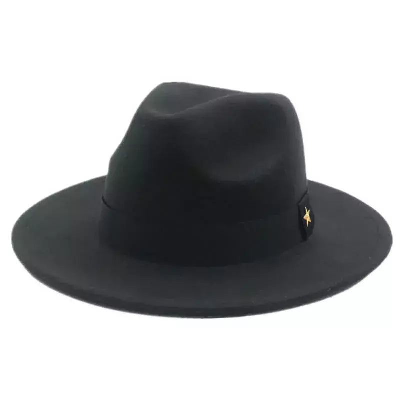 chapeu feminino chapeu chapeu masculino gorro Chapéu fedora mulheres fita banda homens chapéus de aba larga igreja casamento clássico bege branco chapéu do inverno das mulheres dos homens 2021 new gorras hombre