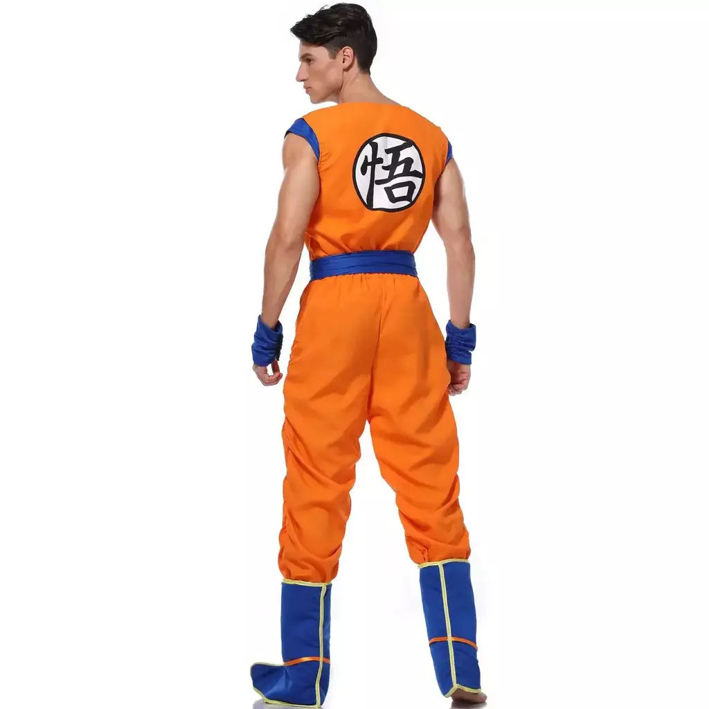 2025 traje cosplay goku super saiyan cosplay uomini adultos tute anime costumi di carnevale di halloween