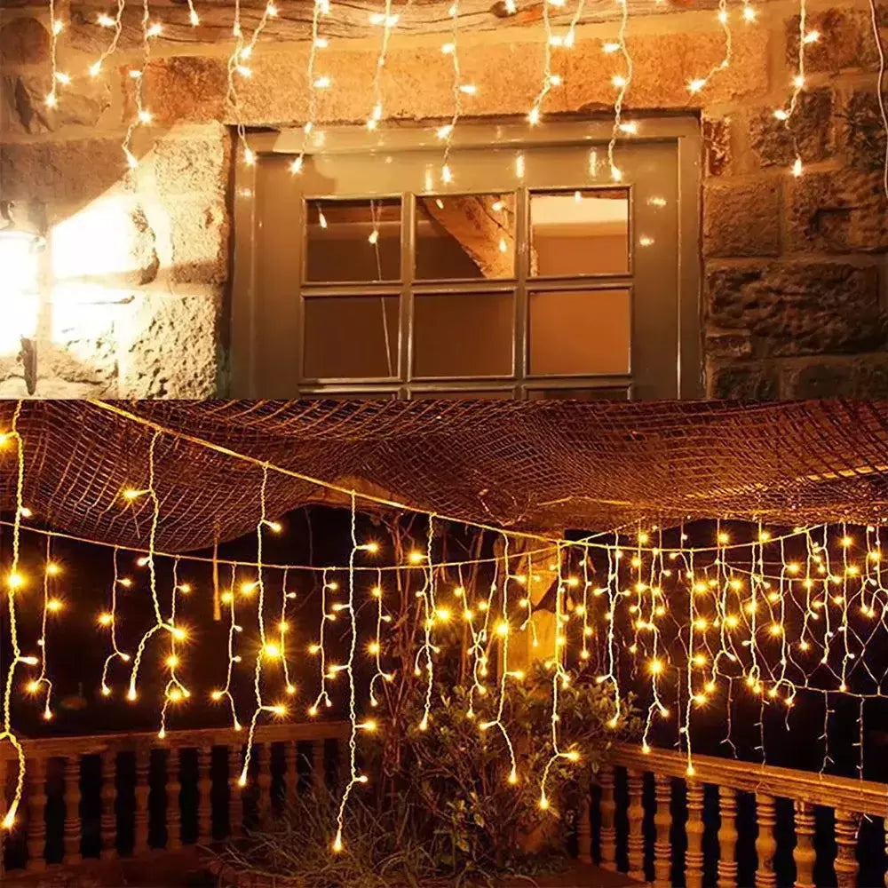 Led solar luz da corda ao ar livre jardim luzes de fadas led cintilação lâmpada à prova dwaterproof água para decoração festa natal 3.5m guirlandas jardim