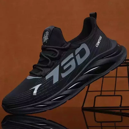 Sapatos esportivos masculinos casuais de malha leve verão respirável legal tênis de corrida moda sola macia confortável antiderrapante tênis masculinos