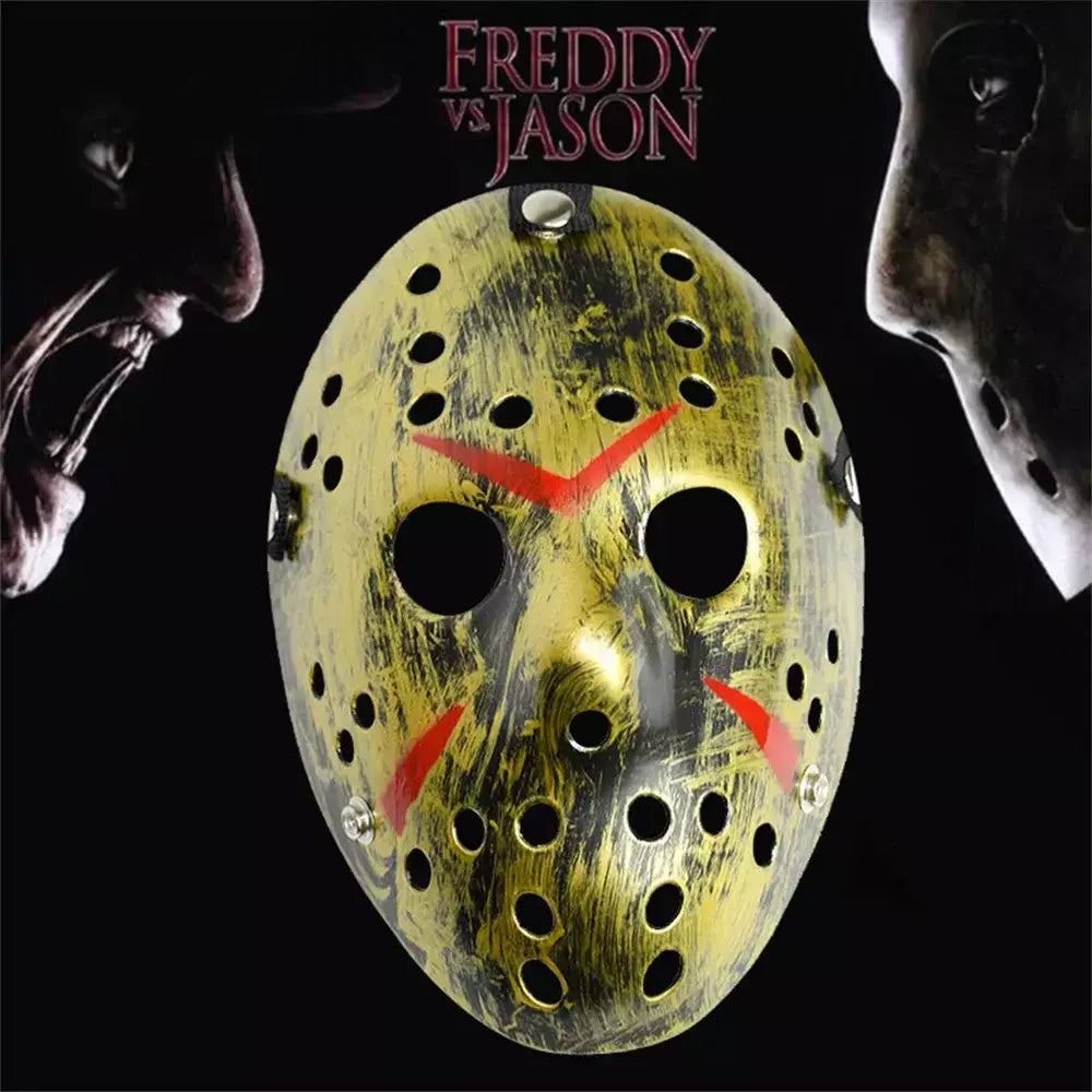 1 Pçs/lote Black Friday NO.13 Jason Máscara Voorhees Freddy Hockey Festival Festa Halloween Masquerade Máscaras Acessórios de Festa