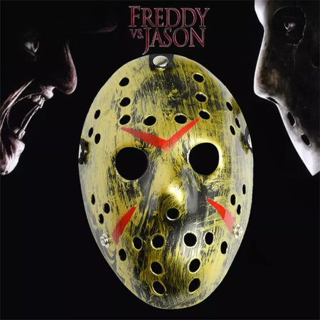 1 Pçs/lote Black Friday NO.13 Jason Máscara Voorhees Freddy Hockey Festival Festa Halloween Masquerade Máscaras Acessórios de Festa