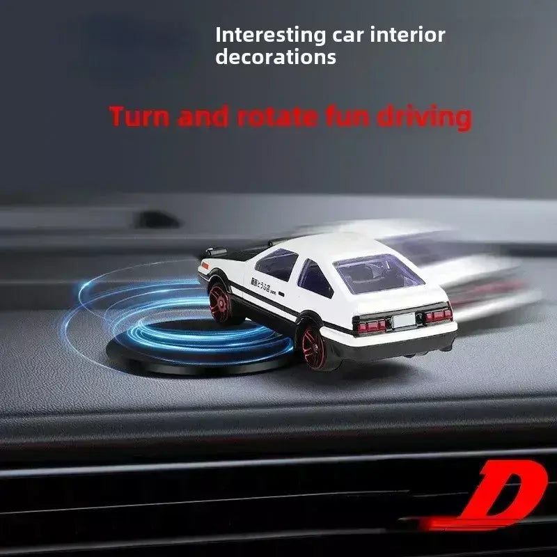 Balanço e deriva com o modelo de carro para ae86 decoração de carro liga fundida meninos brinquedos carros puxar para trás ornamentos de carro interior
