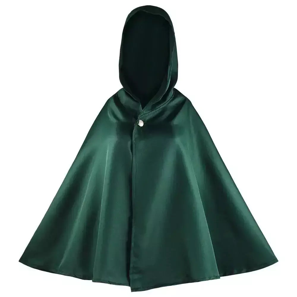 Anime ataque manto shingeki no kyojin scouting legião cosplay traje cos capa verde roupas dos homens cosplay traje feminino