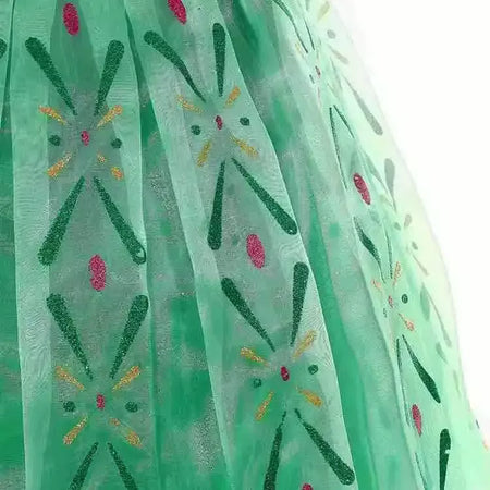 Elsa anna vestidos de princesa meninas malha lantejoulas vestido crianças cosplay neve rainha trajes halloween carnaval festa aniversário vestidos