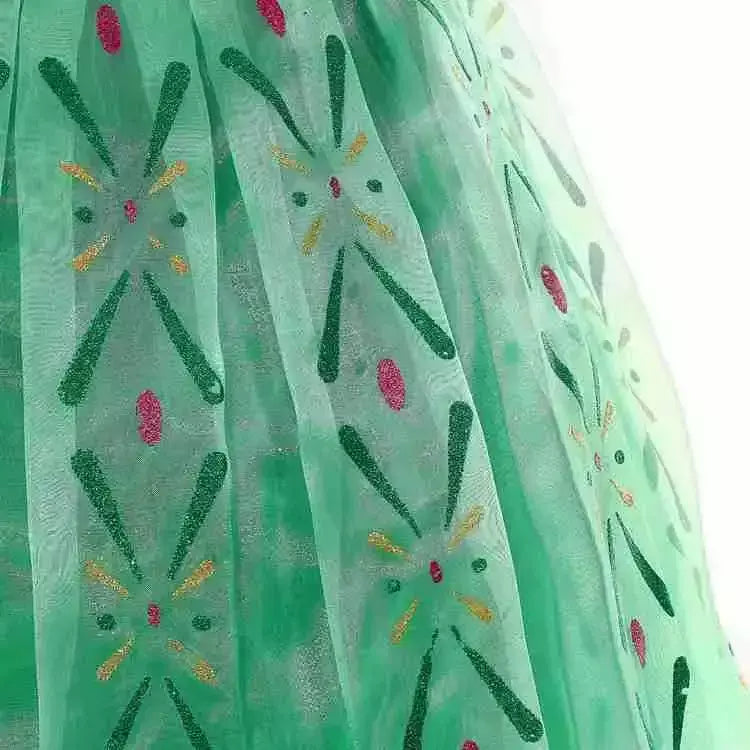 Elsa anna vestidos de princesa meninas malha lantejoulas vestido crianças cosplay neve rainha trajes halloween carnaval festa aniversário vestidos