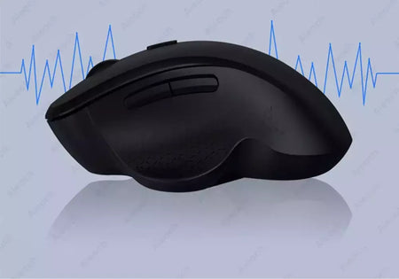Dual Mode Mouse de Computador Sem Fio, 1600 DPI, Recarregável, Ergonômico, Bluetooth, Laptop, Notebook, iPad, Tablet, Mac, Chromebook