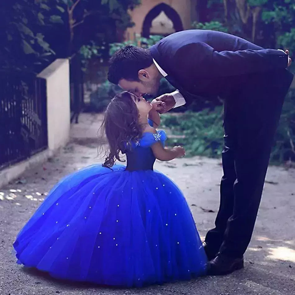 Crianças cosplay traje menina verão pageant lantejoulas fantasia crianças cinderela carnaval roupas princesa vestido de aniversário 3-10 ano