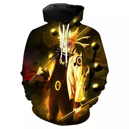 Bandai 2024 novo anime europeu e americano naruto série 3d impressão digital camisola com capuz das mulheres dos homens casual hoodie