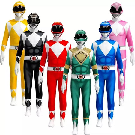 Adulto morpher super-herói samurai sentai shinkenger rangers cosplay fantasia máscara de fantasia de halloween para homem menino