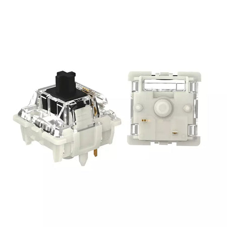 Gateron branco amarelo prata pro 2.0 v2 switch 3pin rgb linear tátil vermelho marrom switches para teclado mecânico permutável quente