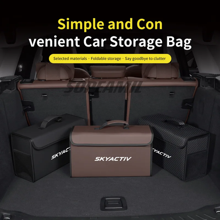 Caixa organizadora de porta-malas de carro, caixa traseira, armazenamento de arrumação, para mazda 3 6 skyactiv atenza cx30 cx60 cx70 cx3 cx5 cx9 mx5 bt50 bl