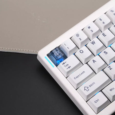 Teclado mecânico qk61, estrutura de junta retroiluminada rgb, 3 modos, 2.4g, bluetooth, sem fio, troca quente, teclado para via/qmk