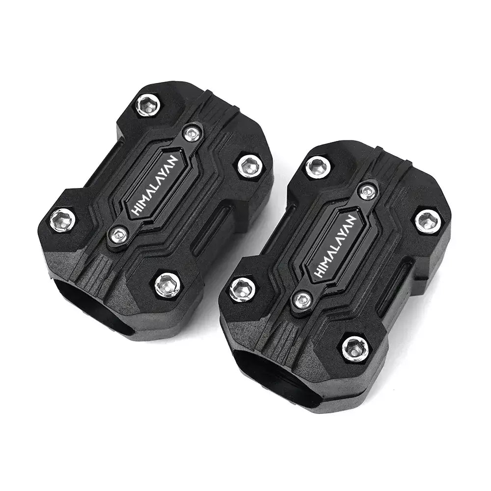Para royal enfield himalayan 450 411 400 acessórios guarda motor da motocicleta pára-choques proteção guarnição guarda blocos tampas da válvula do pneu