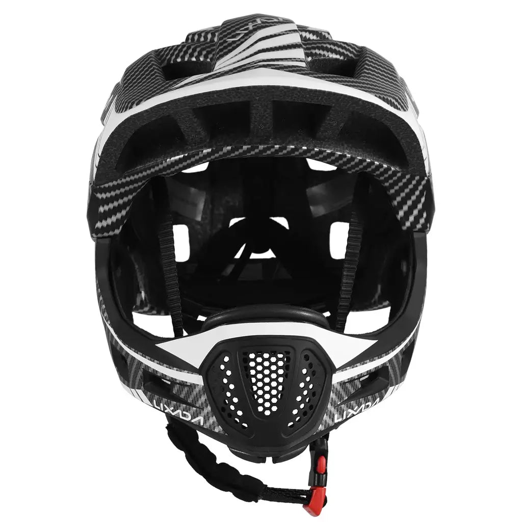 Lixada crianças 2-em-1 destacável capacete facial completo crianças esportes capacete de segurança da bicicleta equipamentos de proteção crianças capacete de ciclismo