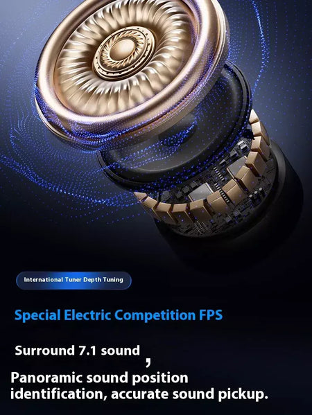 Original mchoose v9 pro personalizado gaming fone de ouvido tri-mode esports fones de ouvido hi-res música ativo redução de ruído fones de ouvido pc