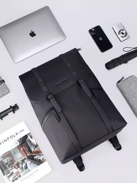 Mark Ryden-Mochila impermeável para laptop de grande capacidade para homens, mochilas casuais masculinas, bolsa de viagem de negócios, mochilas escolares de 15,6";;VERDADEIRO;;"MR 1622 BLACK,16 polegadas