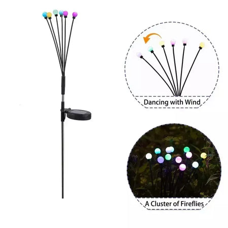 Luzes solares ao ar livre led solar cogumelo gramado luzes à prova dwaterproof água festa quintal pátio caminho lâmpada medusa para decoração de jardim