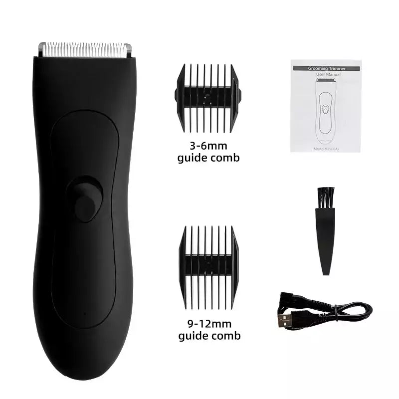 Mens Body Hair Trimmer para homens Bolas Mulheres Lady Shaver Depilação Bikini Trimmer Virilha Body Shaver Groomer Arm Beard Razor