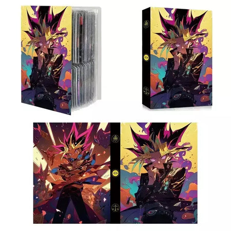 Yu gi oh 5ds yusei fudo 240 cartões álbum mapa carta pasta fichário jogo coleção presente brinquedo jack atlas akiza izinski