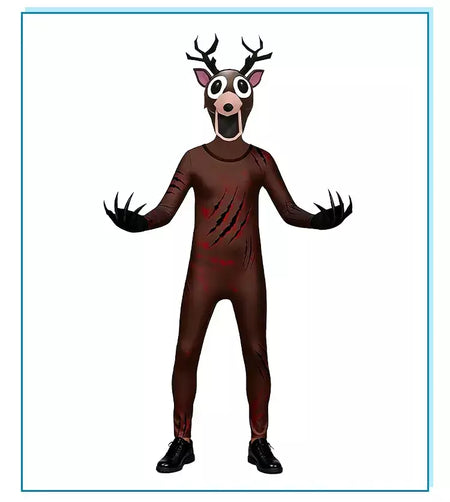 99 noites na floresta veados crianças cosplay traje animal veado coruja cosplay macacão trajes de festa de halloween para adultos crianças