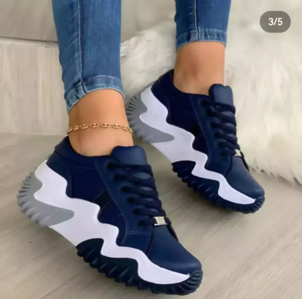 Feminino casual outono novo estilo baixo topo tênis europeu americano mercado confortável sapatos de base de borracha